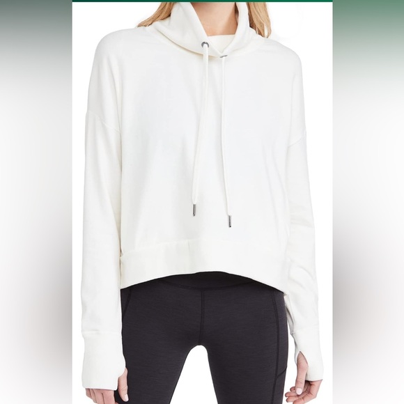 Sweaty Betty Harmonise Luxe Fleece Sweatshirt Sz Small NWT - Picture 1 of 10